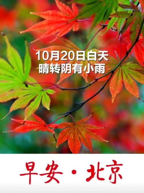 北京今日将有降雨降温 明后天以晴为主
