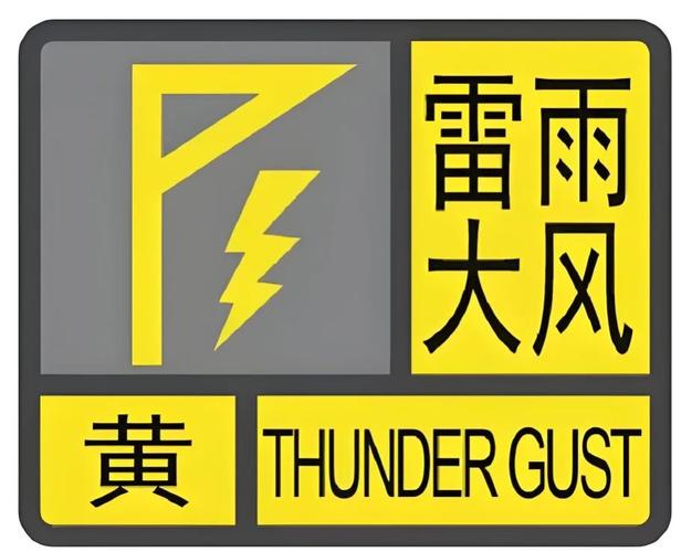 广东省顺德区发布雷雨大风黄色预警_3