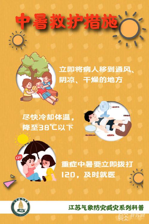 江苏省气象台发布高温橙色预警