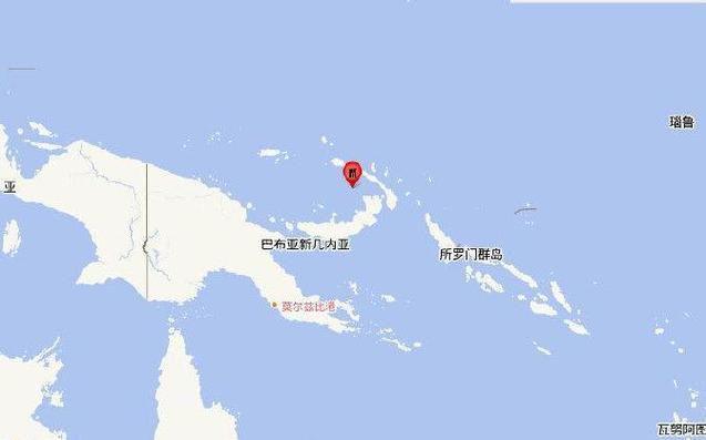 巴布亚新几内亚发生5.1级地震