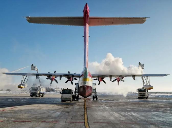 新年第一飞 最低零下40℃ “鲲龙”AG600M完成高寒试飞任务