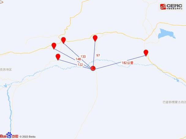 新疆巴音郭楞州尉犁县发生3.1级地震