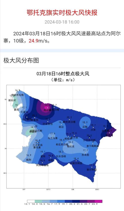 内蒙古自治区鄂托克旗发布大风蓝色预警_2