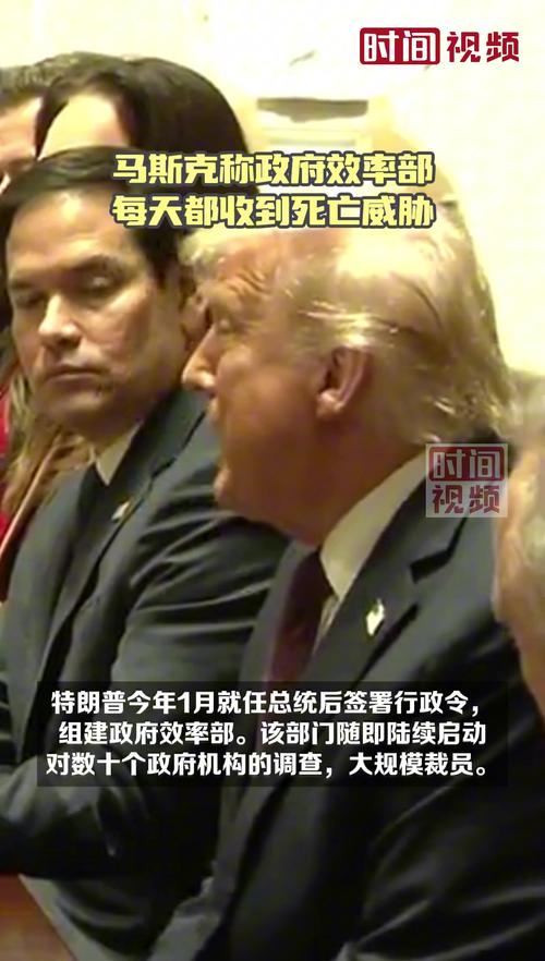 马斯克称政府效率部每天都收到死亡威胁