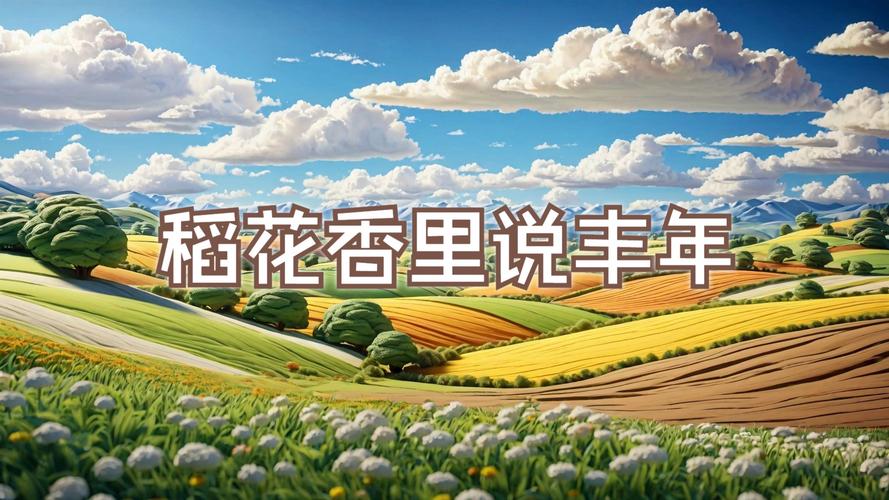 稻花香里说____(提示:🥔🌾🌽成熟了)