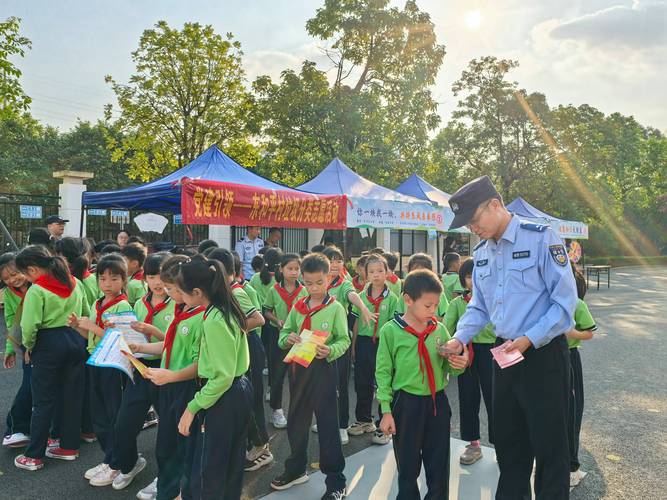 广州茶滘街道禁毒反诈宣传进校园