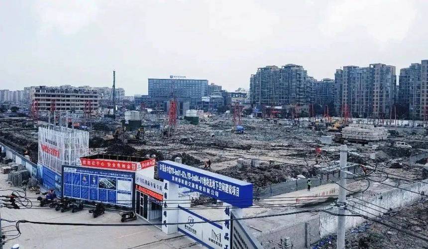 海口江东新区多个在建项目加快施工 “满弦”发力 提速“争春”