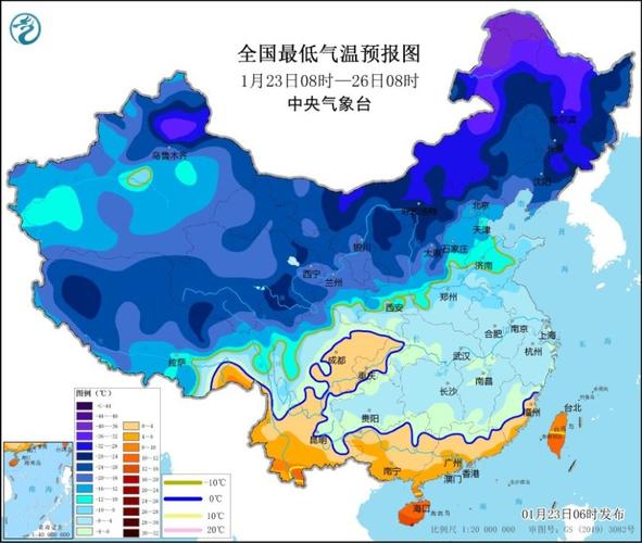 两广北部气温降至冰点 周末前江南华南维持低温状态