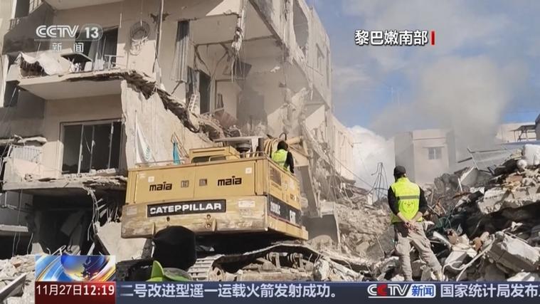 黎巴嫩总统会见美国军事代表团 黎以停火监督委员会主席参会
