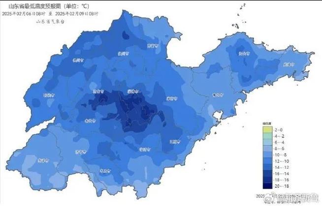 山东省东平县发布低温黄色预警