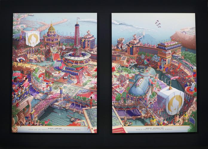 2024奥林匹克美术大会在巴黎启幕 展出多国近百位艺术家佳作