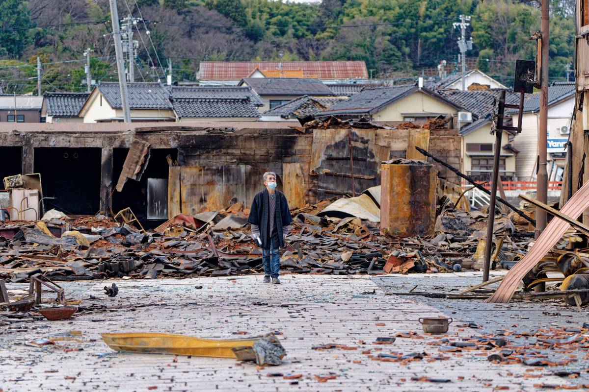 日本石川县轮岛市发生4.1级地震