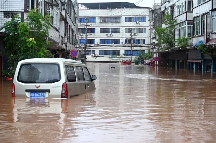 强降雨致四川内江11482人受灾 灾情仍在进一步统计中