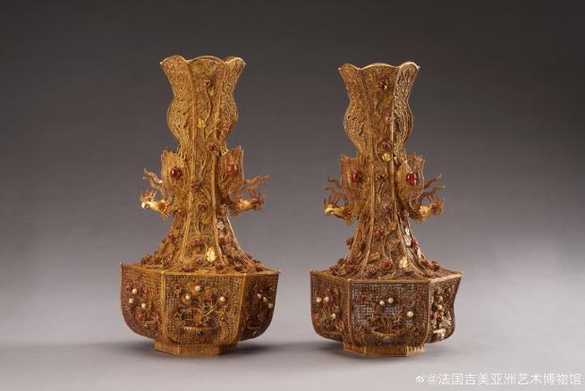 法国吉美博物馆举办中国明代金器特展