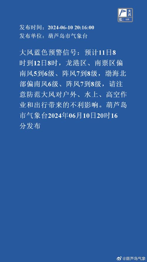 重庆市巴南区发布大风蓝色预警