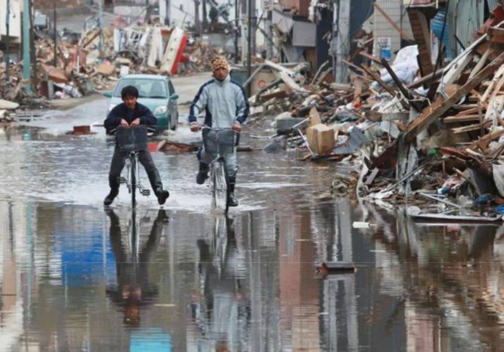 日本地震灾区部分水电供应中断 救援仍在进行