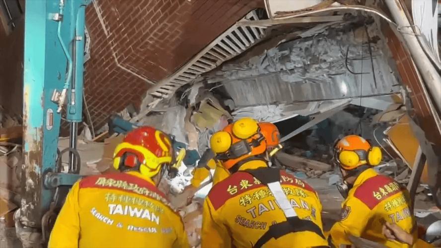 台湾花莲连发4级及以上地震26次 均为7.3级地震余震