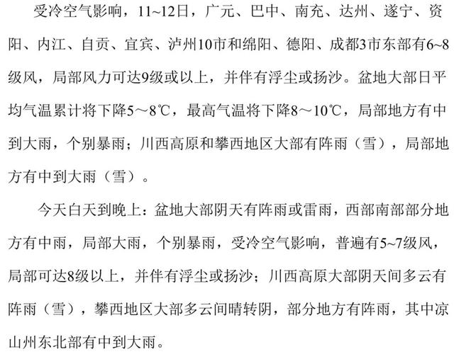 四川省红原县发布大风黄色预警_1