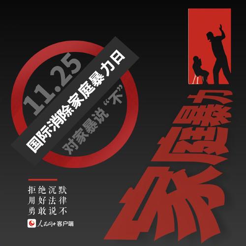 今天是国际消除家庭暴力日,向家暴说“不”