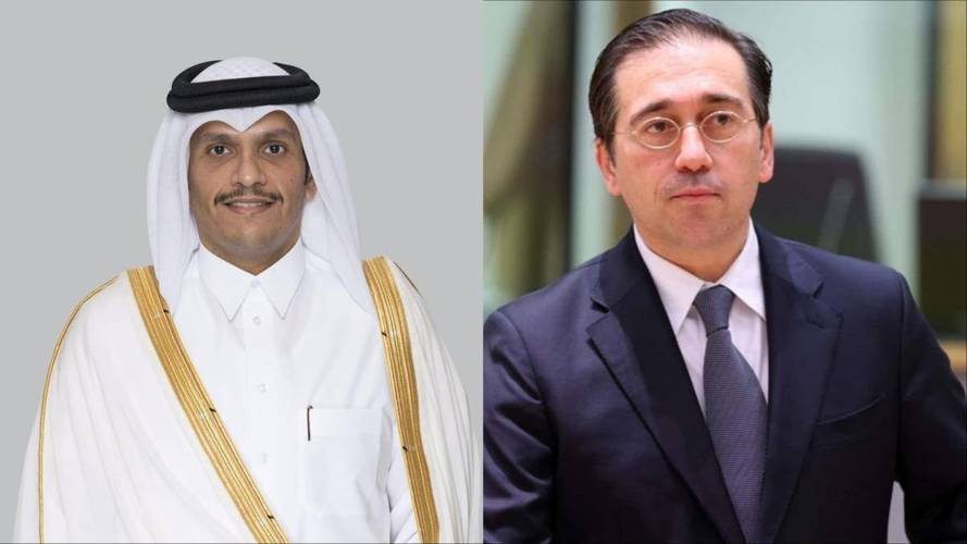 卡塔尔首相与美国国务卿通电话 讨论巴以局势