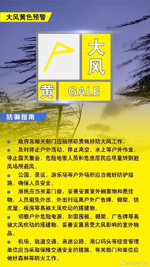 内蒙古自治区白云鄂博矿区发布大风黄色预警_1