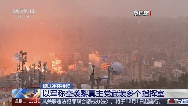 黎真主党武装多次打击以军 以军空袭黎南部致多人死伤