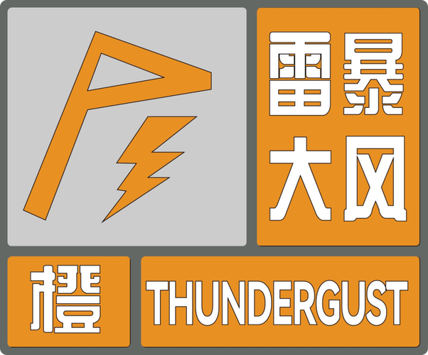 海南省定安县发布雷雨大风橙色预警