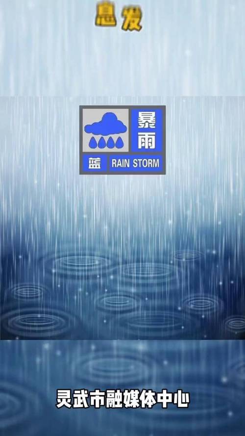安徽省长丰县发布暴雨蓝色预警_2