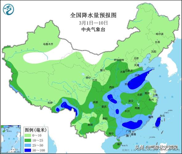 全国五一天气地图:前期我国大部宜出行 后期中东部有大范围降雨