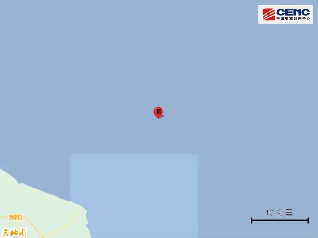 江苏盐城滨海县海域发生3.5级地震