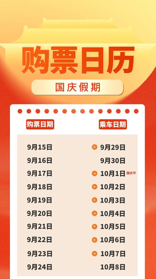 铁路12306今起发售国庆黄金周运输期间车票