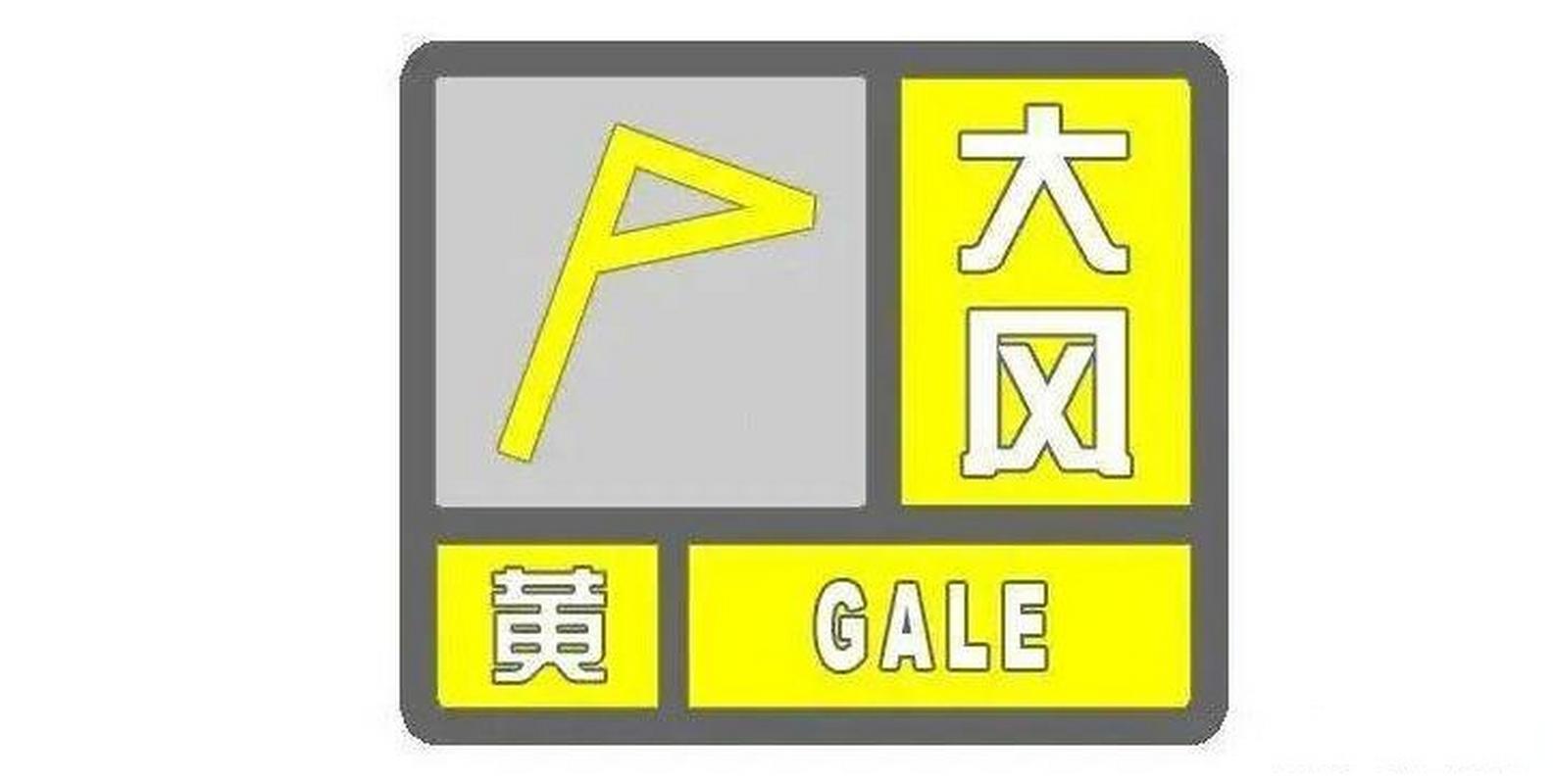 内蒙古自治区阿拉善盟发布大风黄色预警