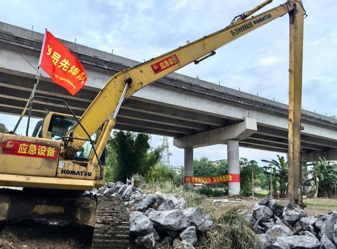 广州增城一河段发生决堤 转移人员获妥善安置
