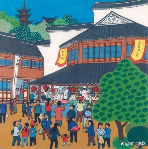 (走进中国乡村)浙江农民画与世界对话