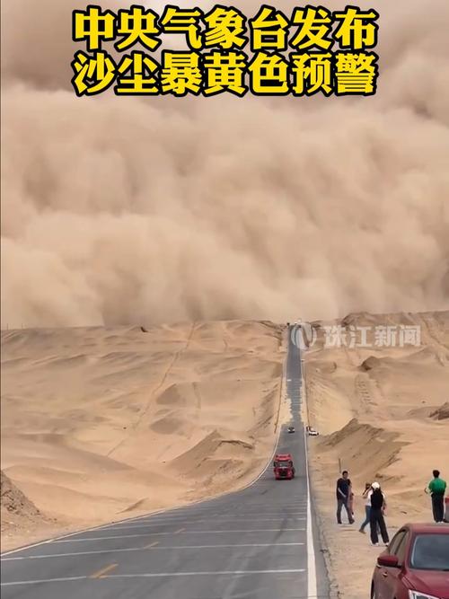 内蒙古自治区额济纳旗发布沙尘暴黄色预警