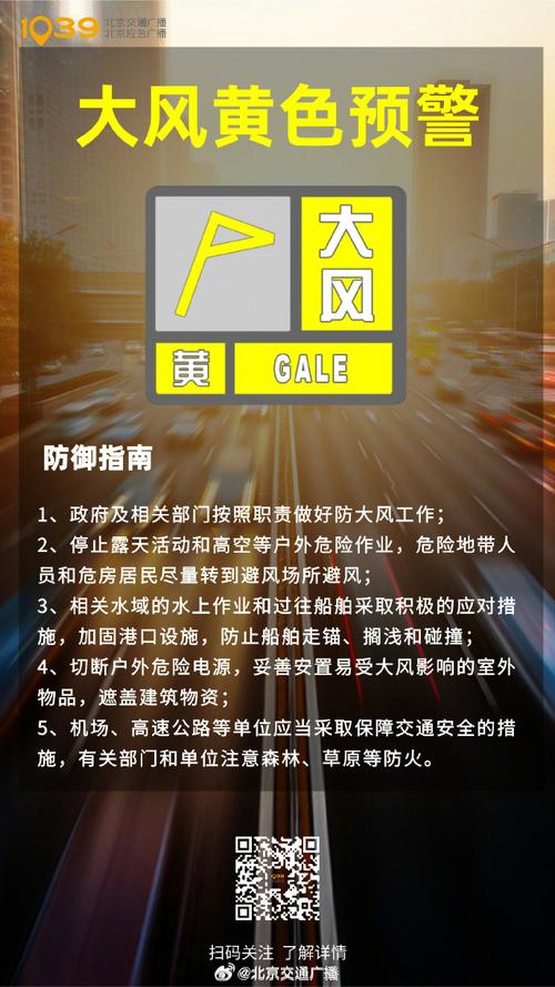 江西省吉州区发布大风黄色预警