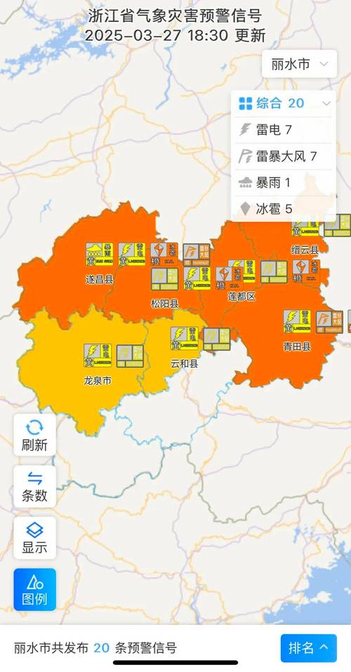 甘肃省临潭县发布冰雹橙色预警
