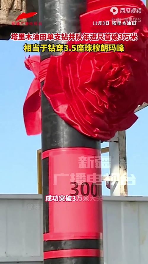 中国石油塔里木油田单部钻机年进尺首次突破3万米