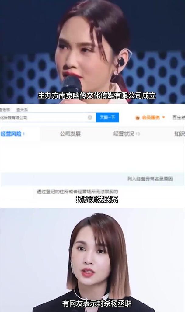 揭秘杨丞琳郑州演唱会主办方,该公司7月被列入经营异常名录