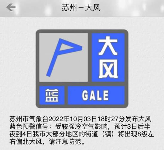 上海市闵行区发布大风蓝色预警_5