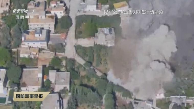 以色列国防军称继续空袭黎巴嫩真主党武装目标