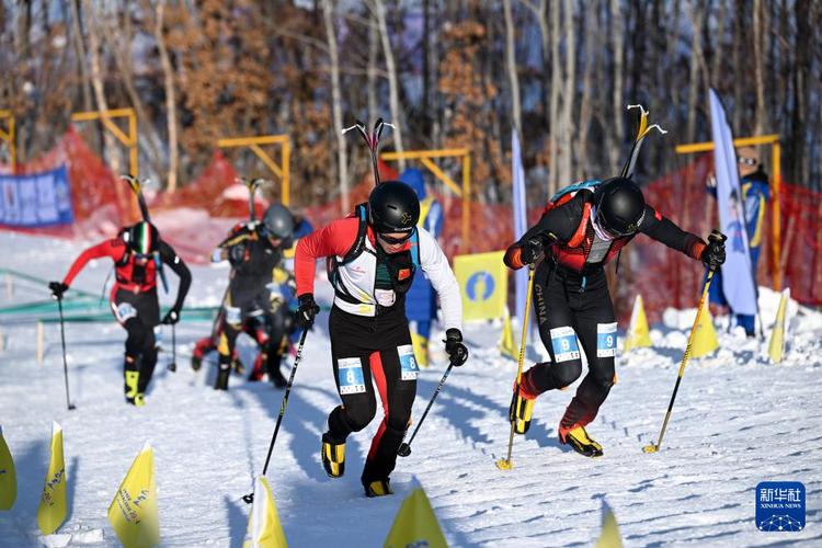 全冬会|滑雪登山公开组混合接力赛况