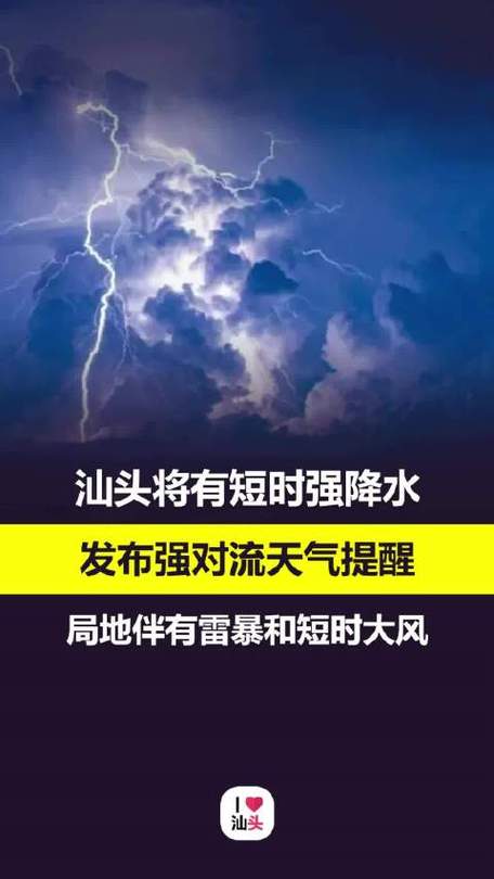 强对流蓝色预警:广东等地局部将有10级以上雷暴大风