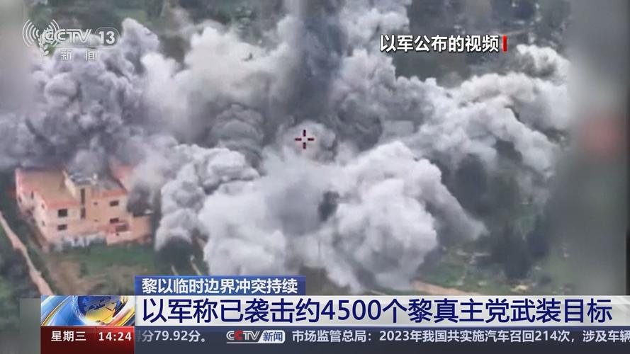 以军称空袭多个黎真主党武装目标 黎真主党称袭击以军基地
